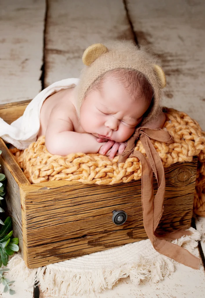 photographe naissance en studio à Saint-André-de-Cubzac