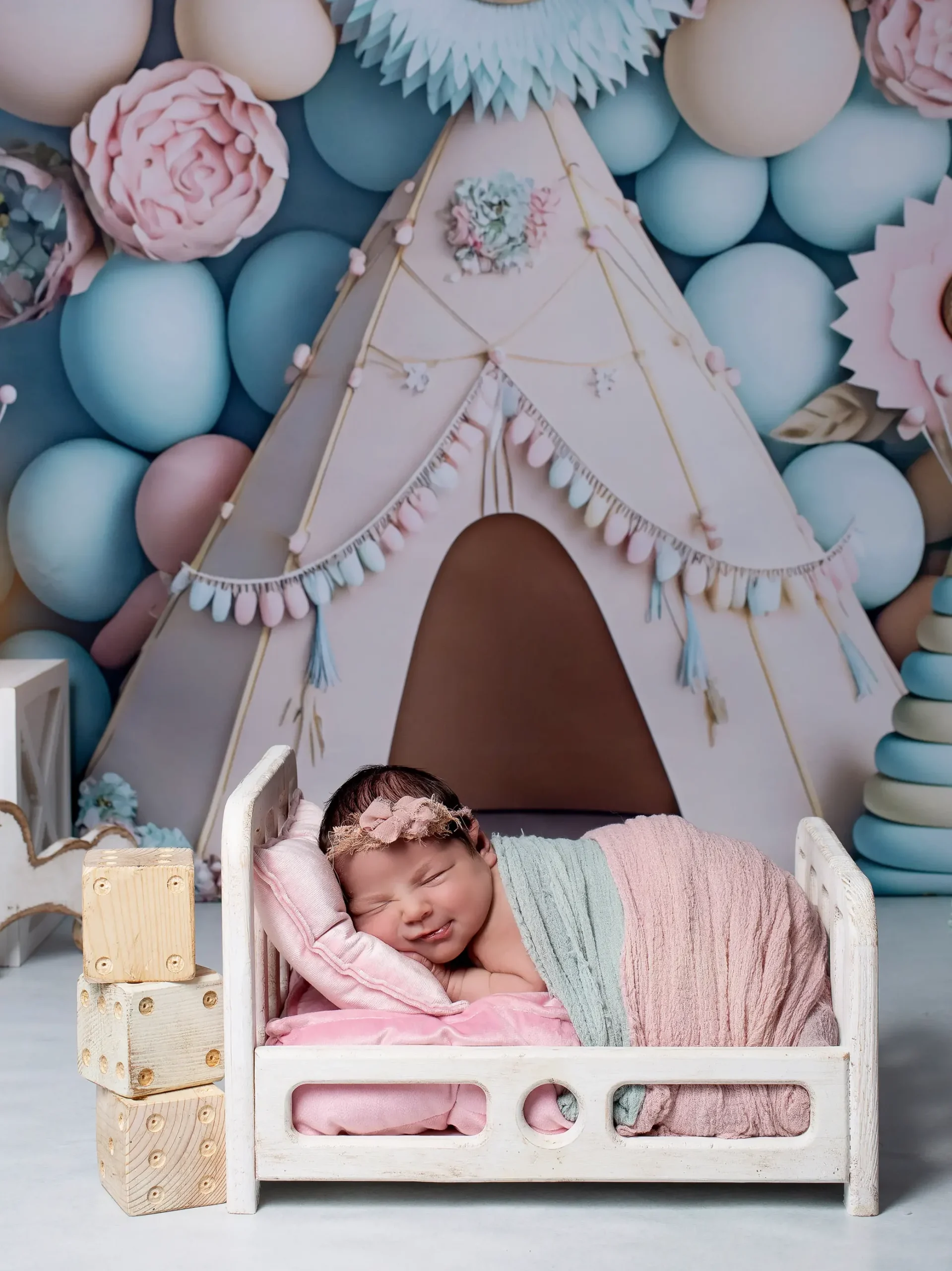 photographe naissance en studio à bordeaux