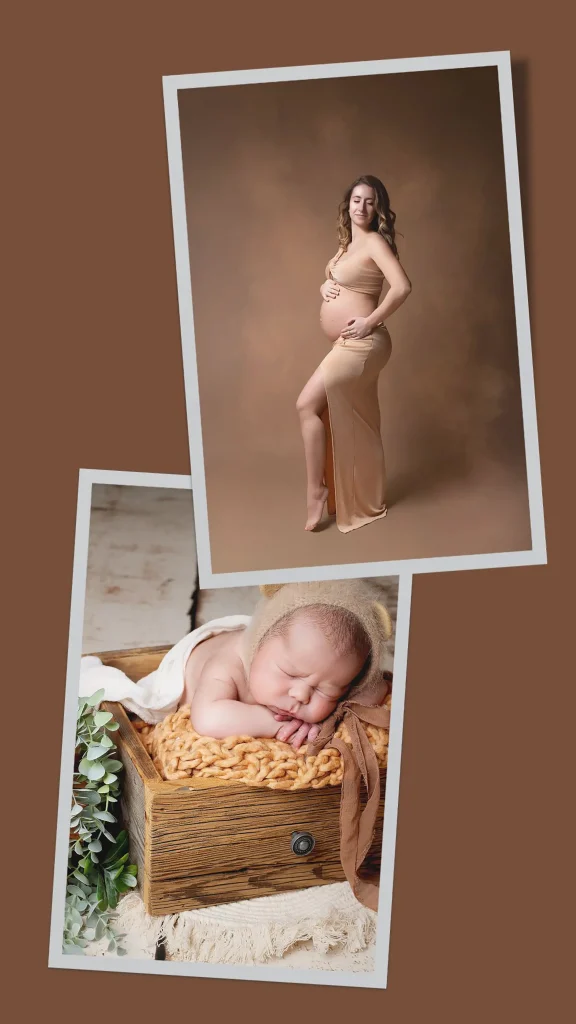 caroline hoang photographe studio maternité grossesse et naissance en studio Saint-André-de-Cubzac
